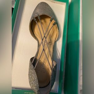 J Renee pewter dress shoe